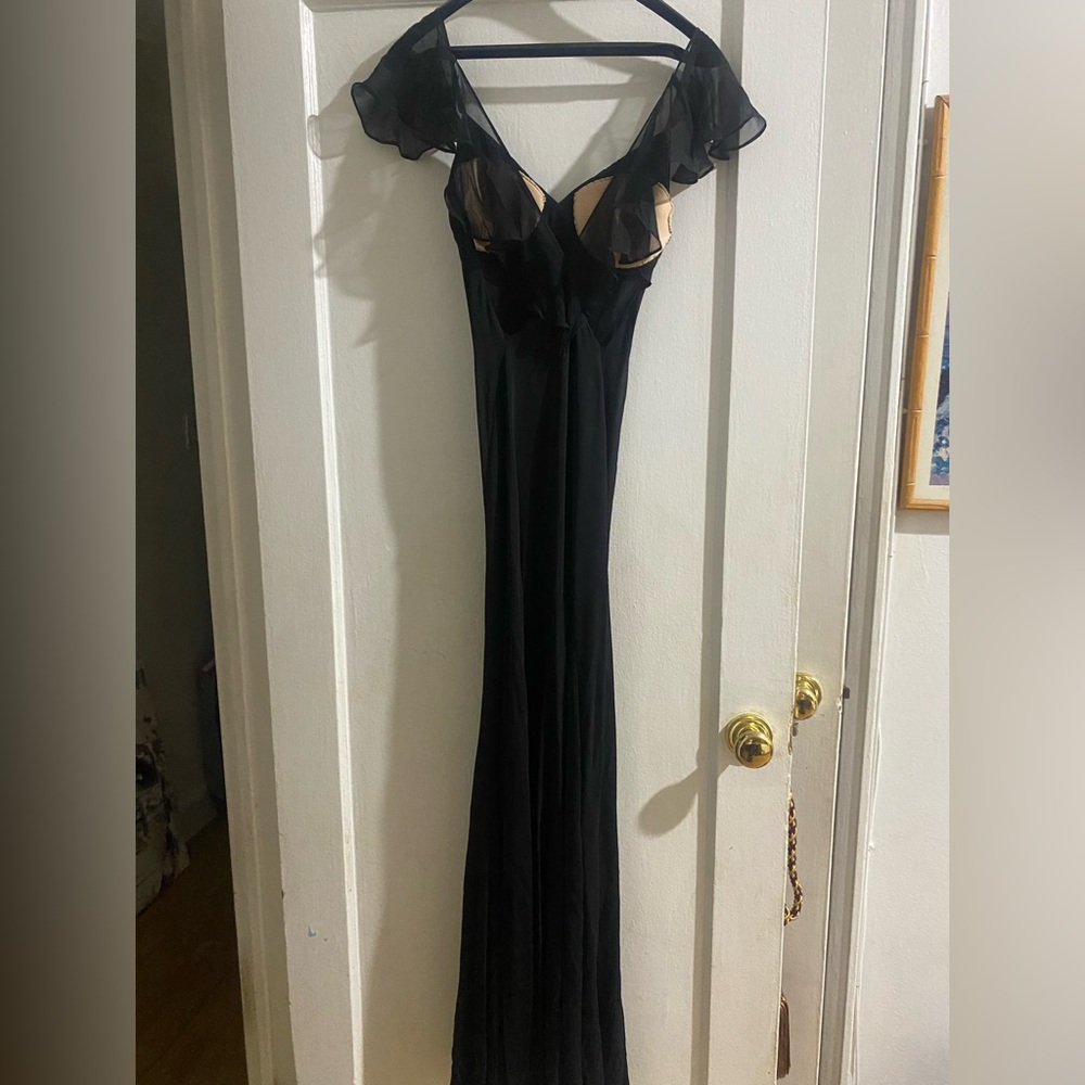 Yigal Azrouel Black Wedding Gown